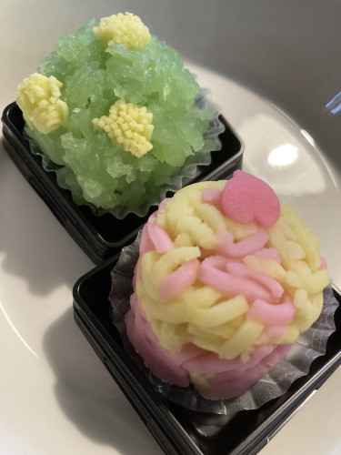 千奈利さんの生菓子
