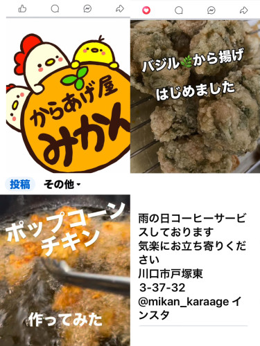 唐揚げみかん