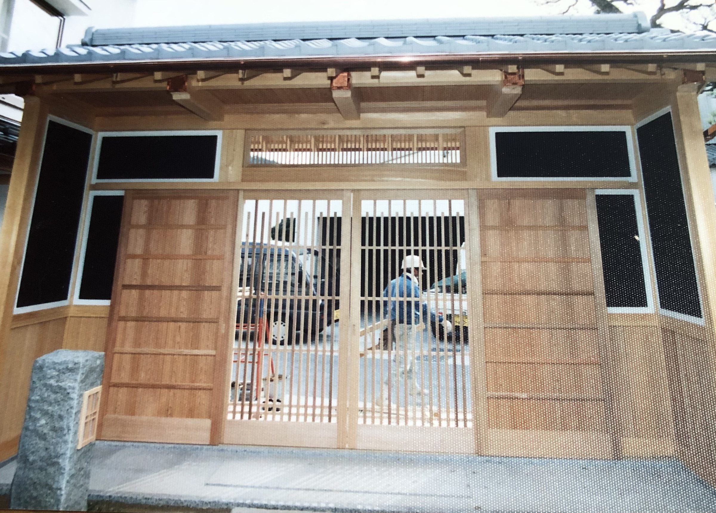 門戸施工例