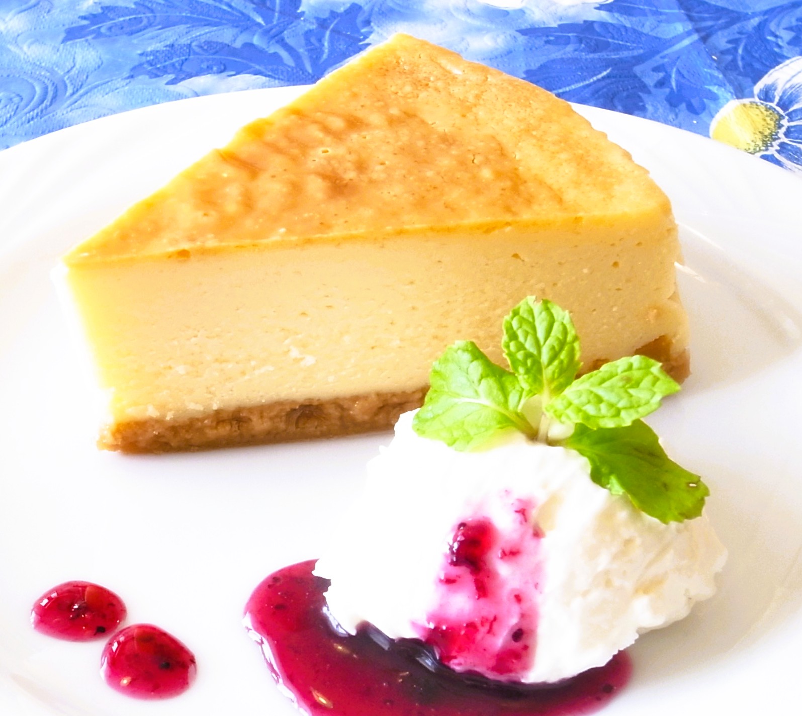 ピザ屋のチーズケーキ / Baked Cheese Cake