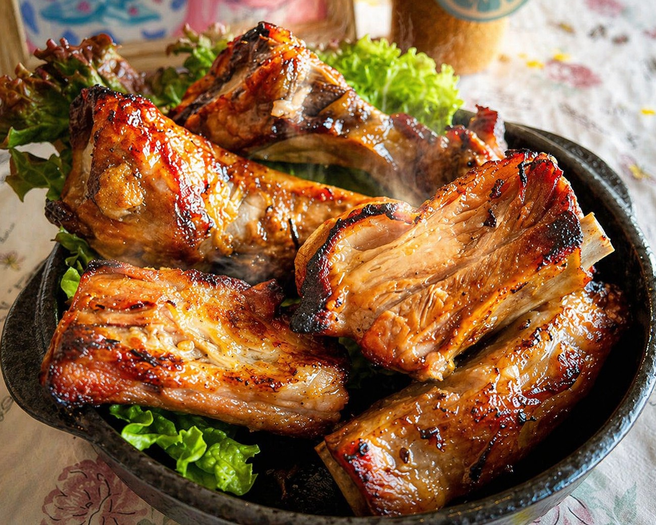 炙り焼きソーキ/ Japanese Pork Ribs 