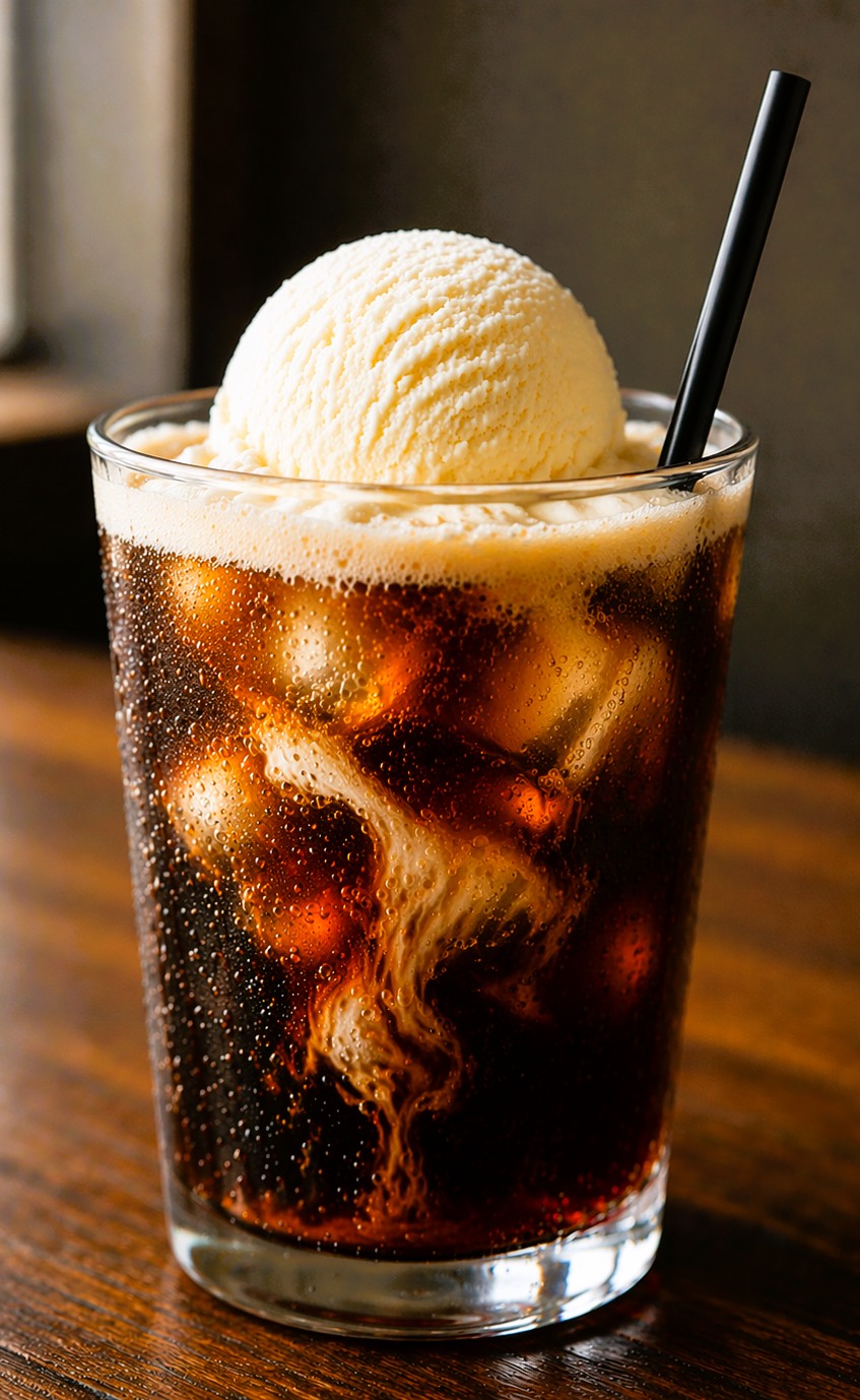 コーヒーフロート/ Iced coffee Float - 【沖縄】 Kozy's Pizza