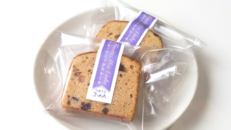 フルーツミックスケーキ カット