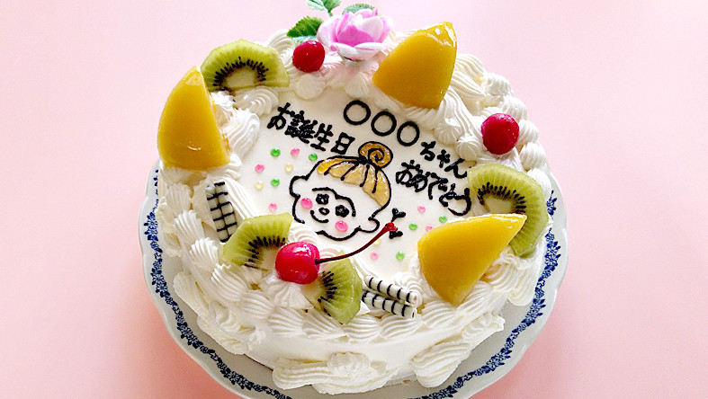 まゆみのデコレーションケーキ