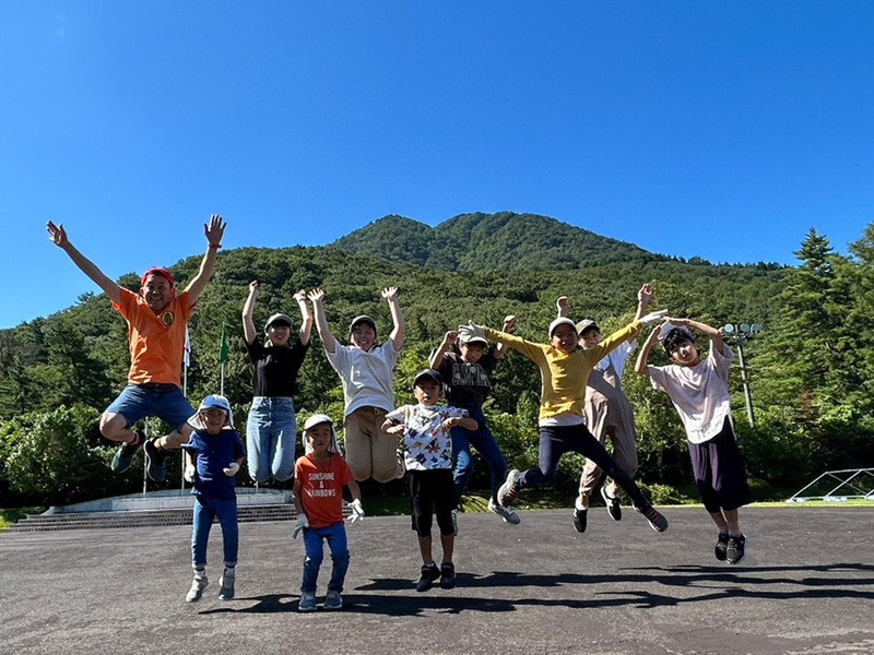 この夏の山の学校もうすぐになりましたっ！（写真は国立三瓶青少年交流の家にて）