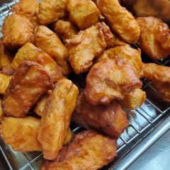 平目の唐揚げ