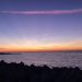 仁賀保の海の美しい夕暮れ