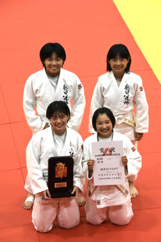 全国中学校体育大会柔道競技愛知県大会準優勝