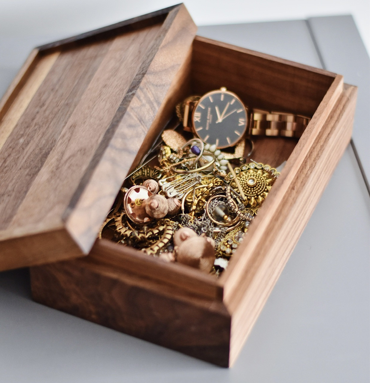 木箱ディスプレイ　Woodenbox for display