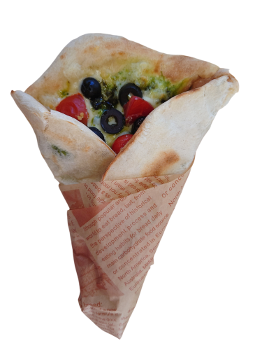 新作ジェノヴェーゼピザ🍕