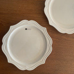 Vanves 18㎝プレートivory