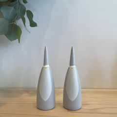 仲良しサンタファミリーオブジェS　グレイ