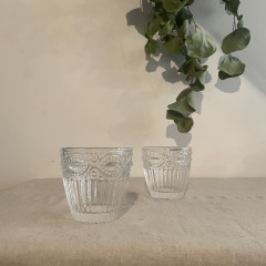 エンボスグラスカップ