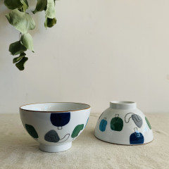 Kigito　キギト茶碗波佐見ブルー