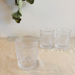 MARGURITE GLASS TUMBLER S