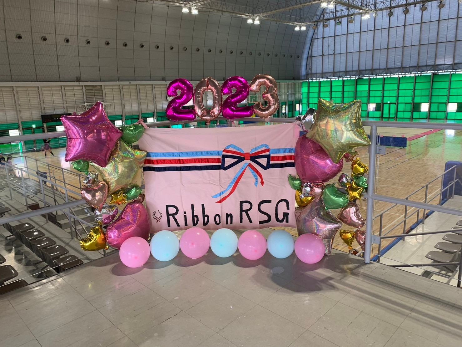 新体操　リボン　クラブ　小学生 山﨑浩子さんの指導 〜リボン 新体操の手具でリボンは、華やかにみえて