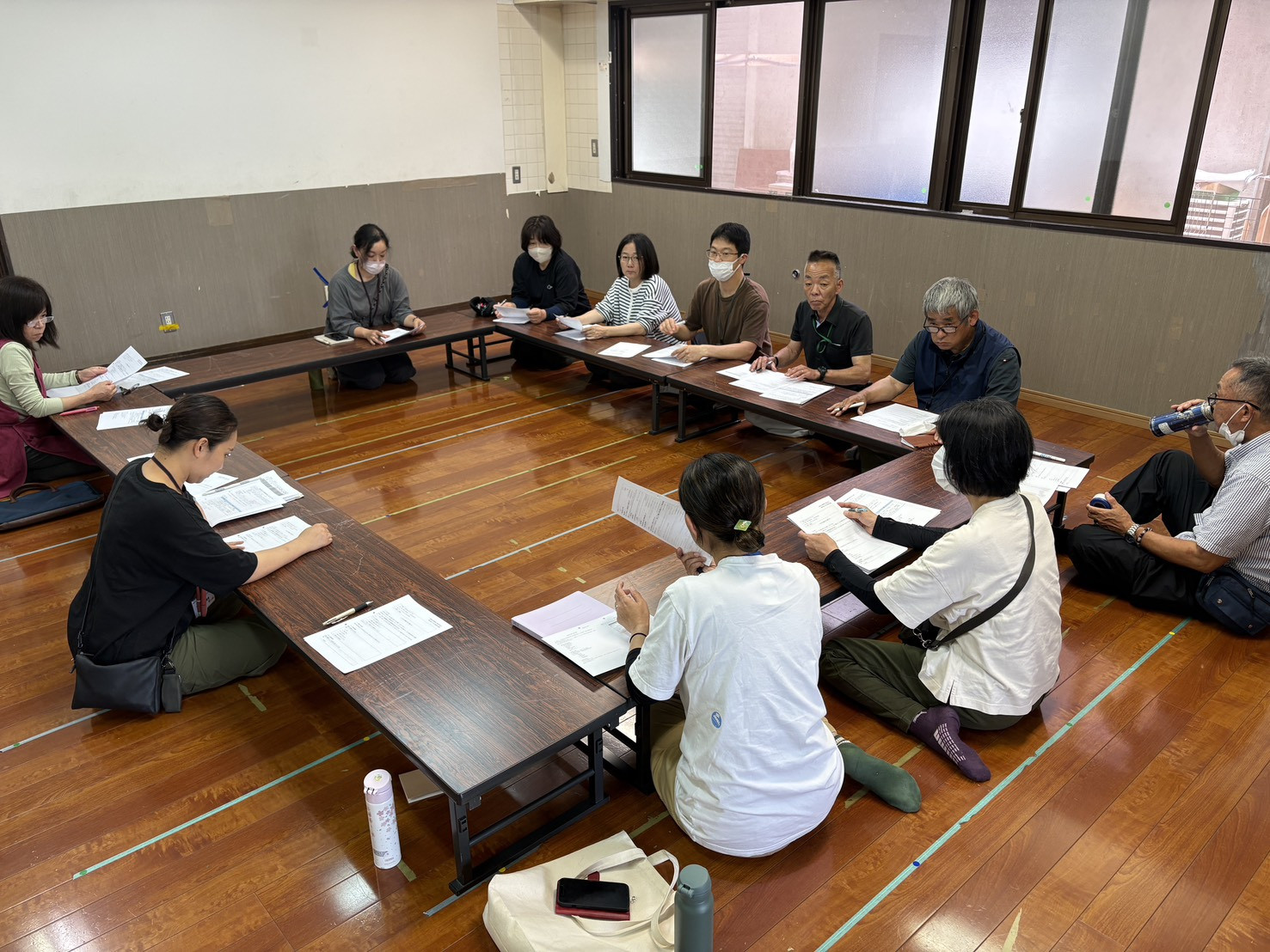 職員研修を実施しました（障がい者虐待防止・権利擁護 伝達研修）