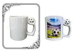 サッカーボールマグカップ