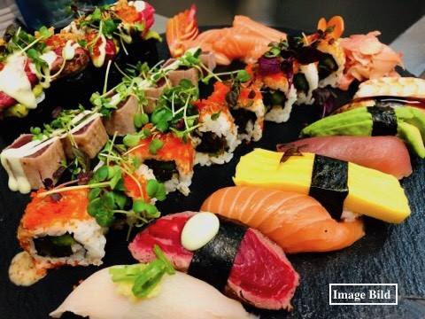 Sushi meets Wein Event