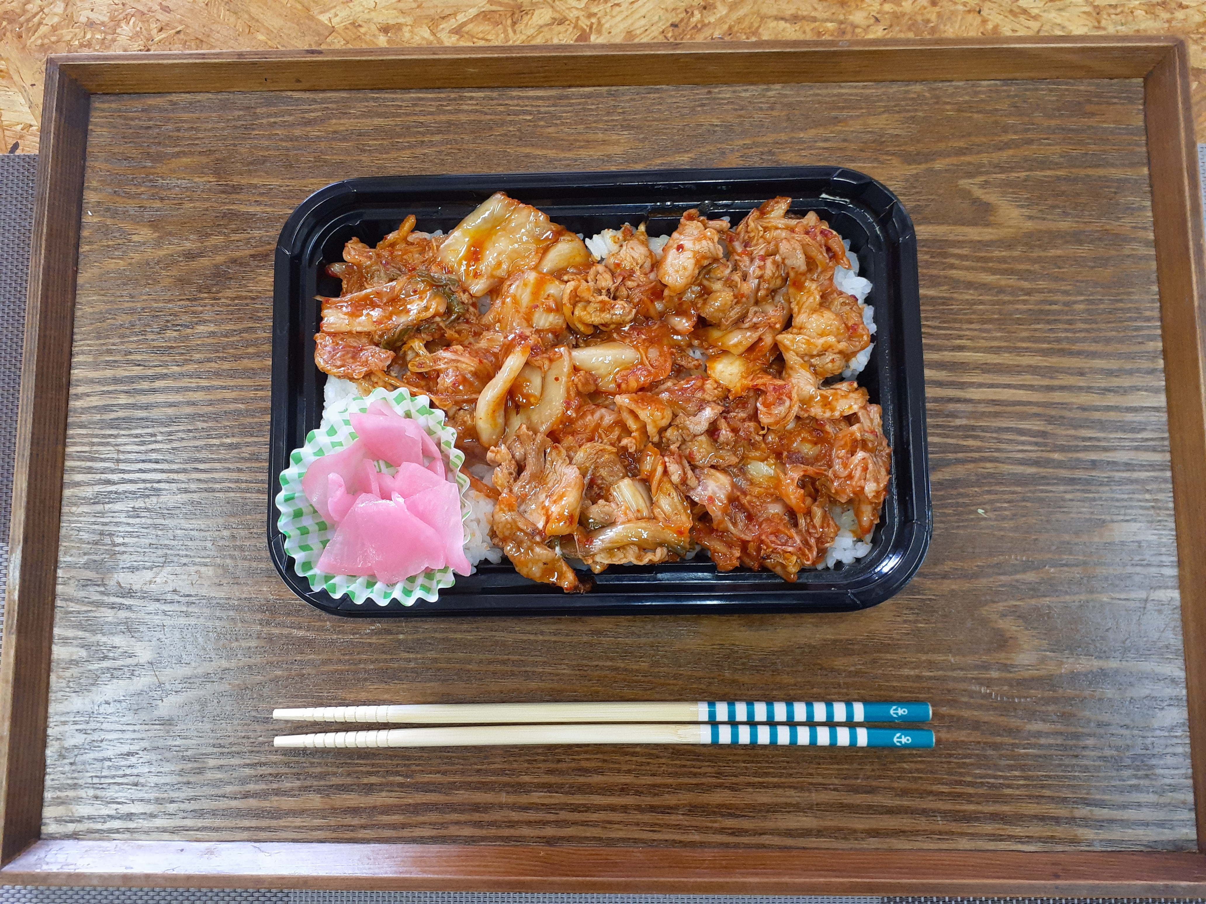 豚キムチ丼