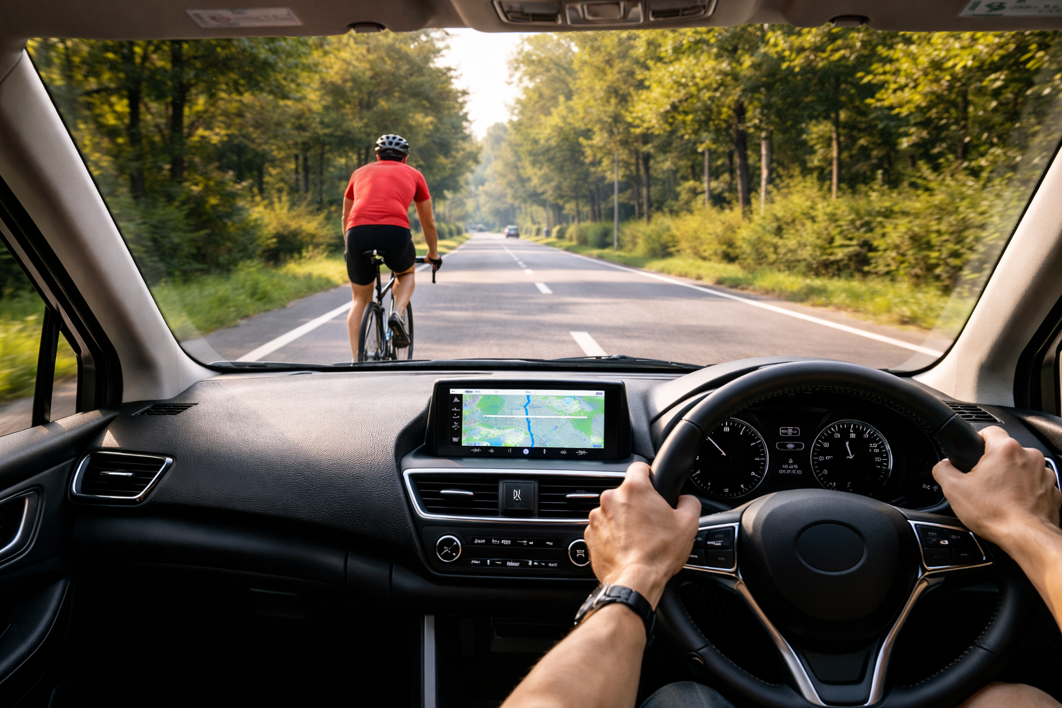自動車が自転車を追い越す際のルールが変わります！！（令和8年4月1日施行）