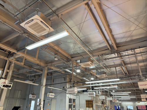 整備工場空調工事