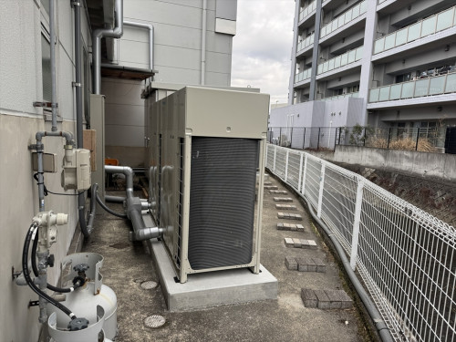整備工場空調工事