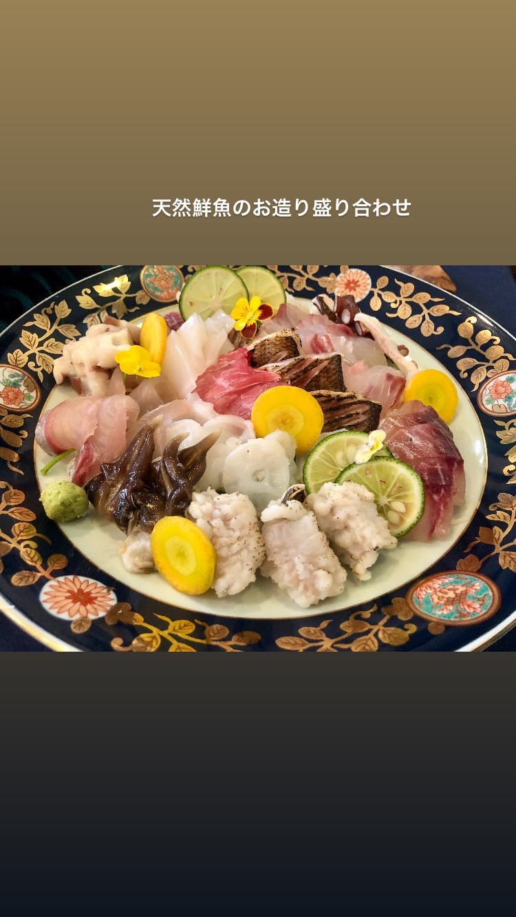 天然鮮魚のお造り盛り合わせ