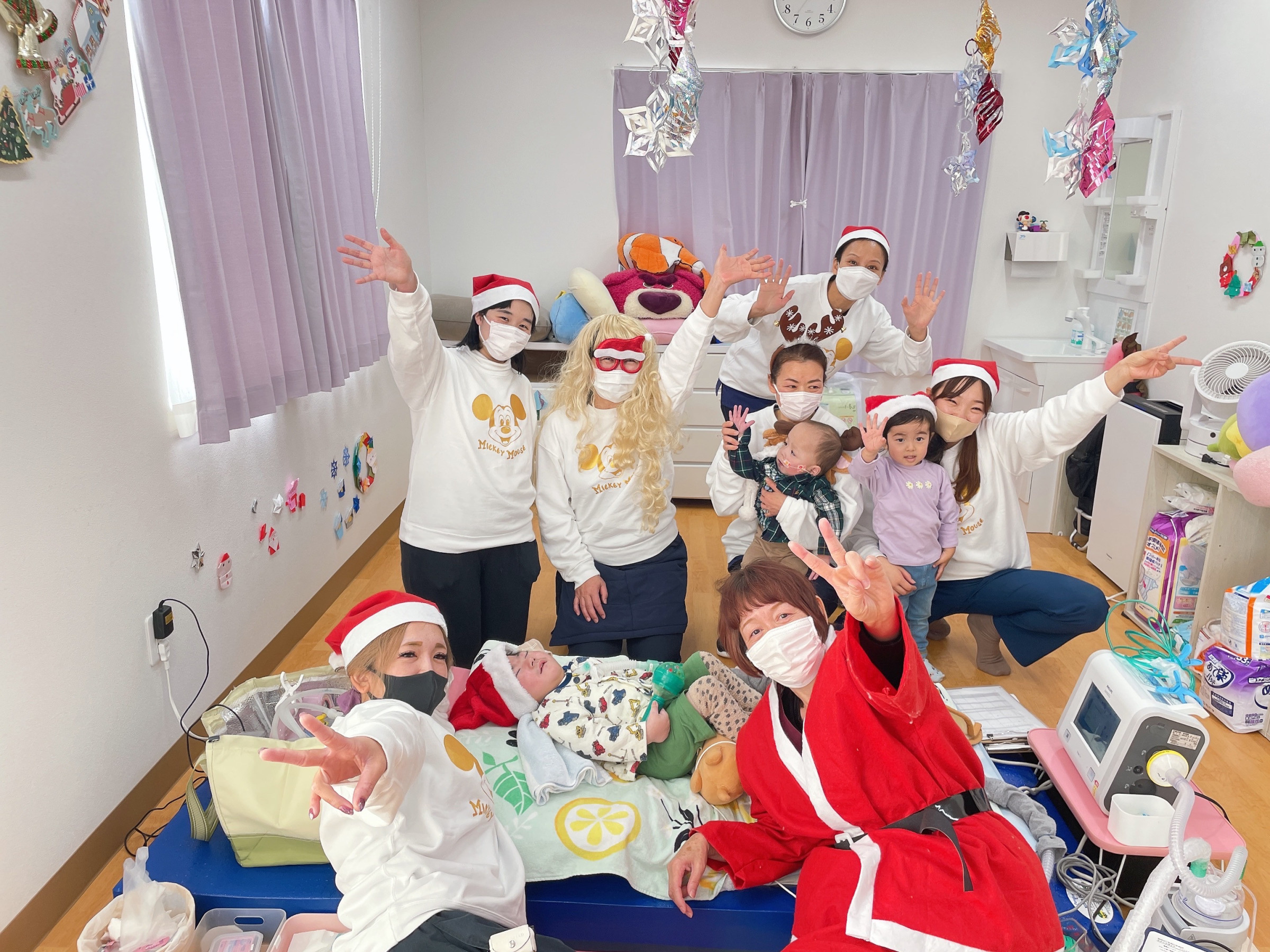 季節に合った、その子その子に対応したレクリエーション参加も行なってます。