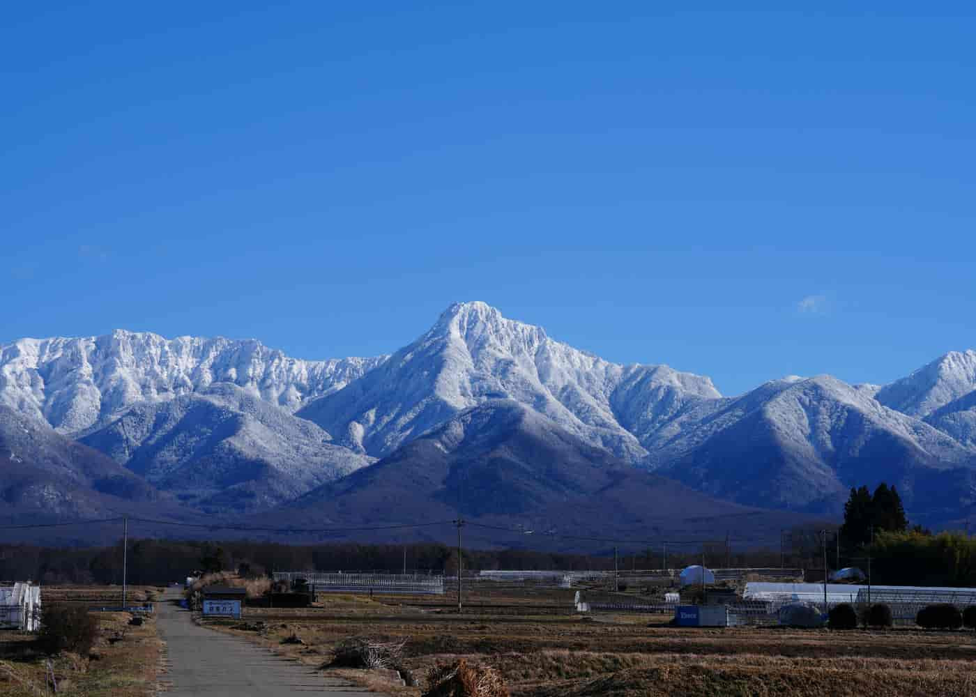 冠雪八ヶ岳