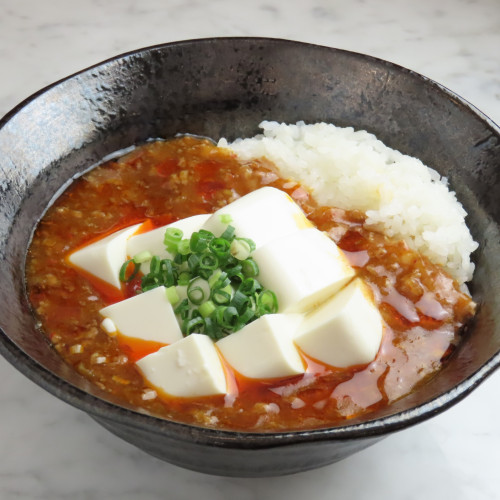 四川風麻婆豆腐丼