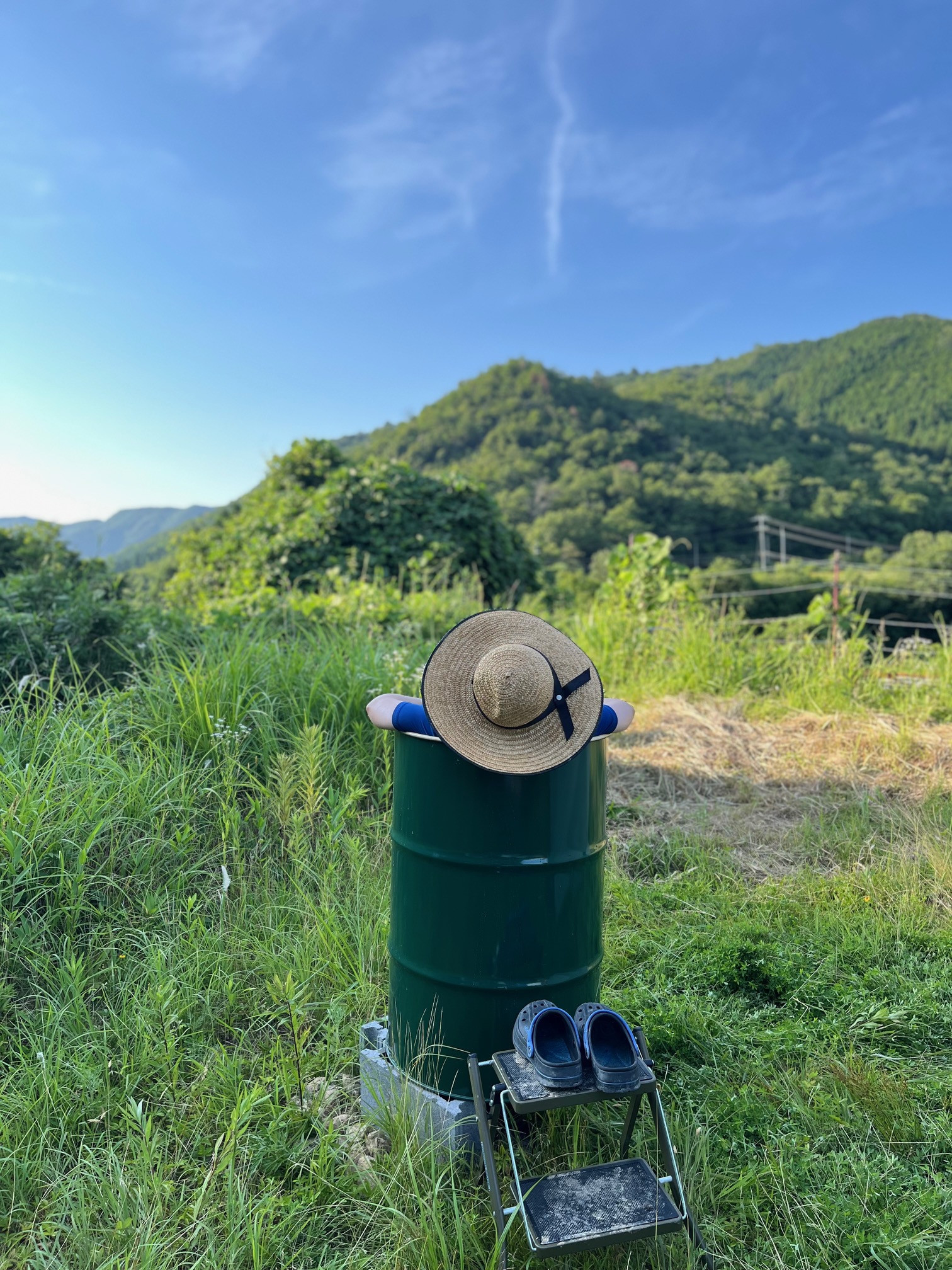 ドラム缶風呂