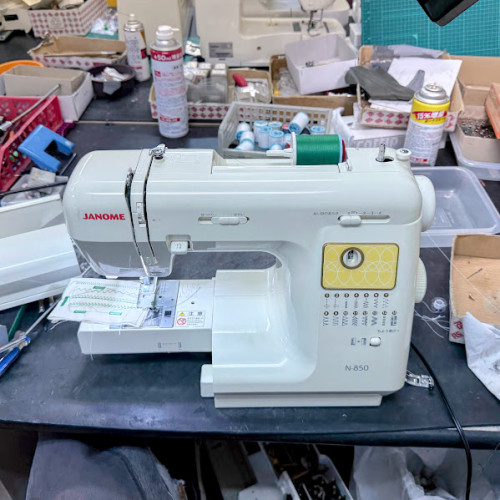 ジャノメミシンN850ミシン修理京都府.jpg