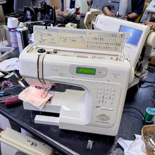 ジャノメミシンメモリークラフト5150ミシン修理大阪府.jpg