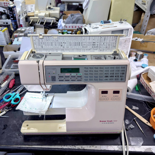 ジャノメミシンセンサークラフト7001ミシン修理大阪府.jpg