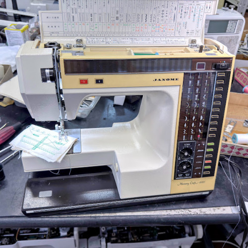 ジャノメミシンメモリークラフト6000ミシン修理和歌山県.jpg