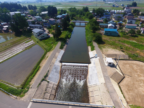 01702－K02 下川原堰地区 ため池整備（河川対応）工事