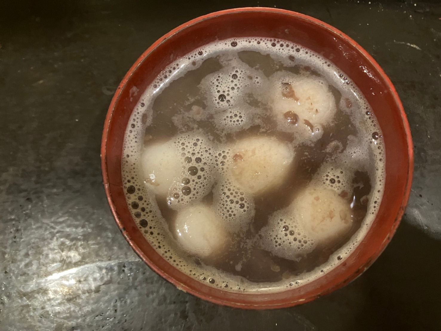 白玉ぜんざい