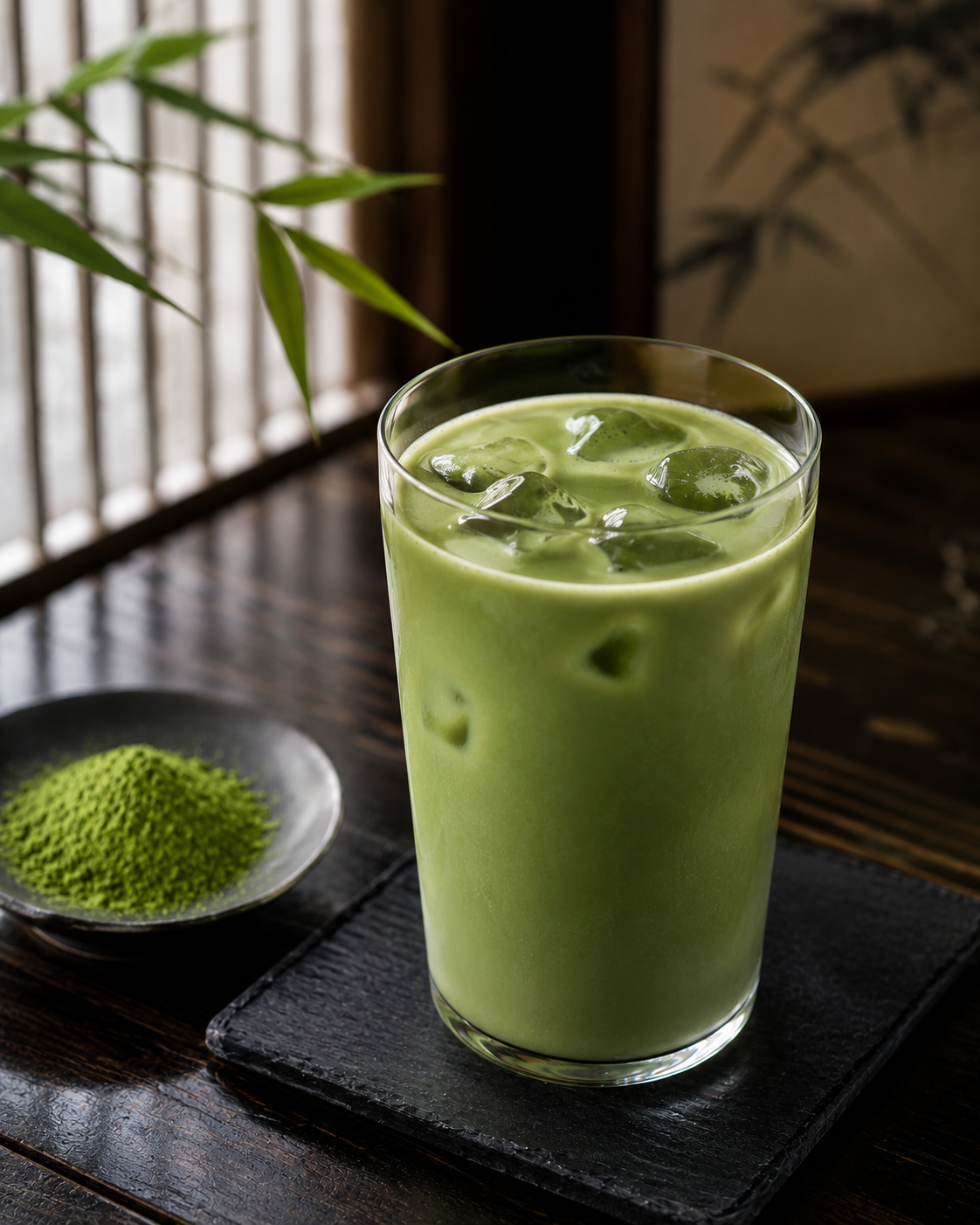 アイス抹茶ラテ/Iced Matcha Latte