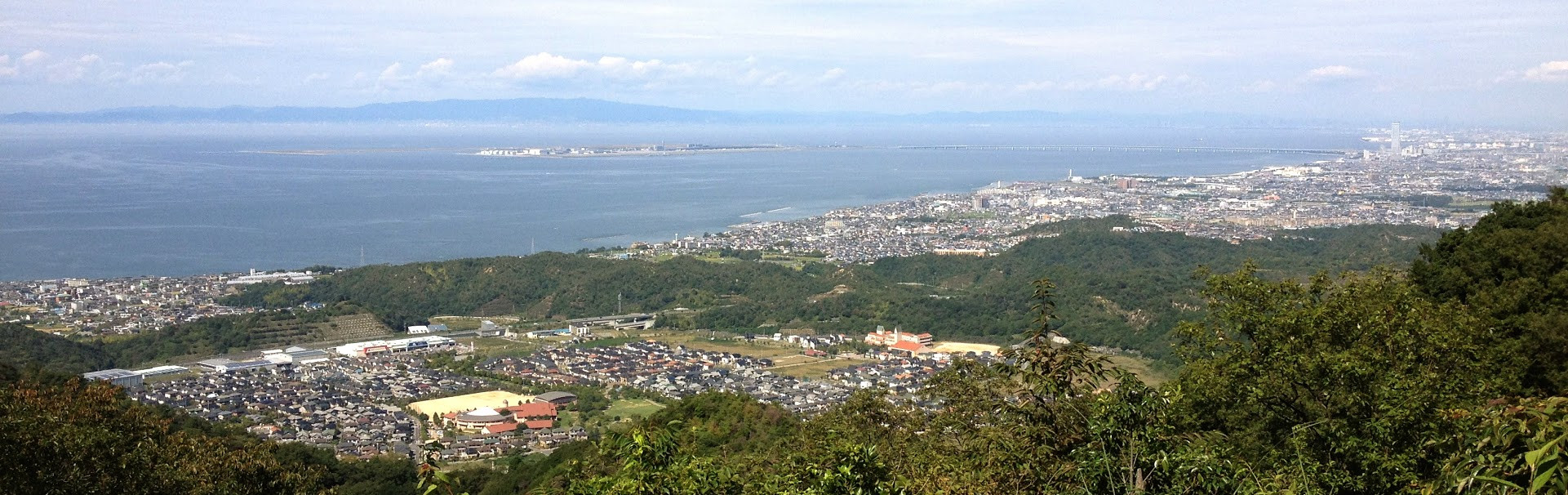 俎石山からの阪南市内