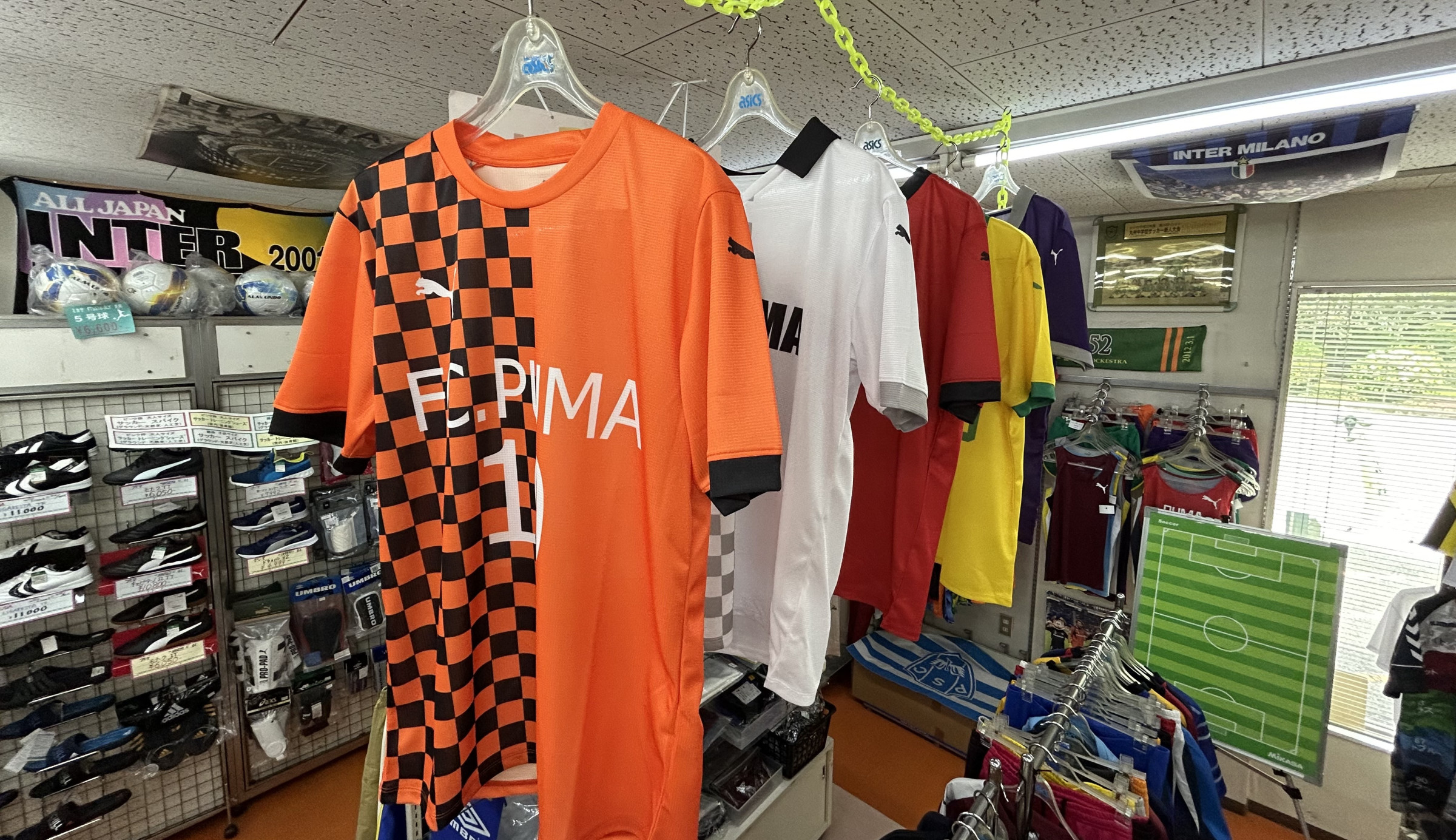 各種スポーツユニホーム取扱店