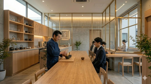 お茶のご提供
