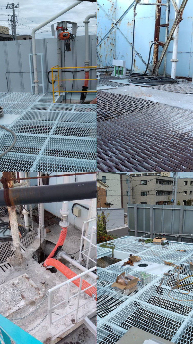 ステージ更新工事