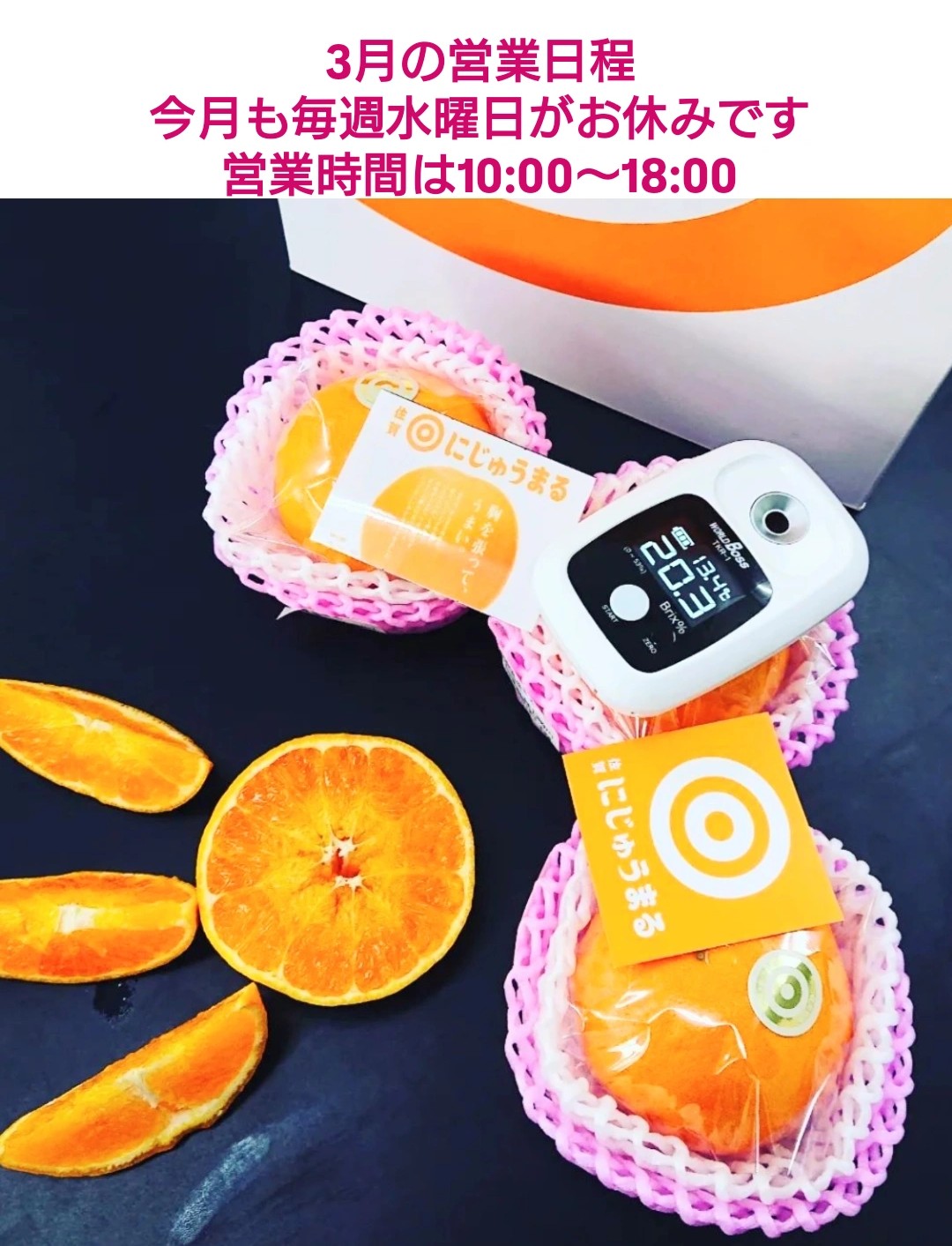 【　3月の営業日程　】