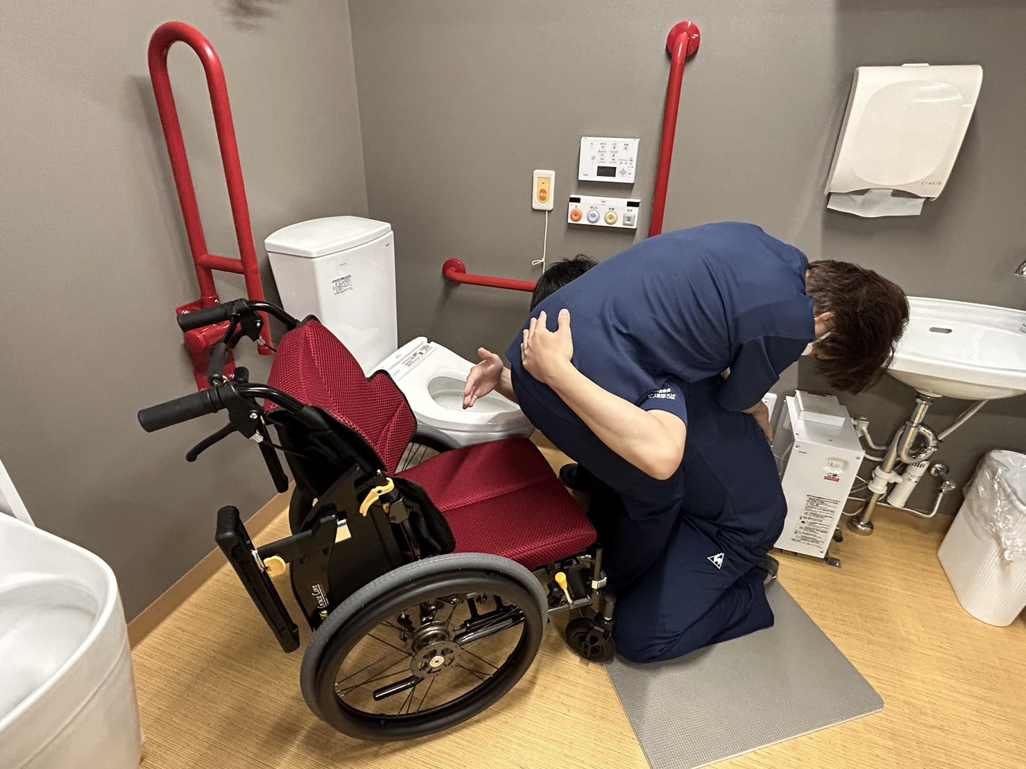 「トイレに行きたい」を叶えます