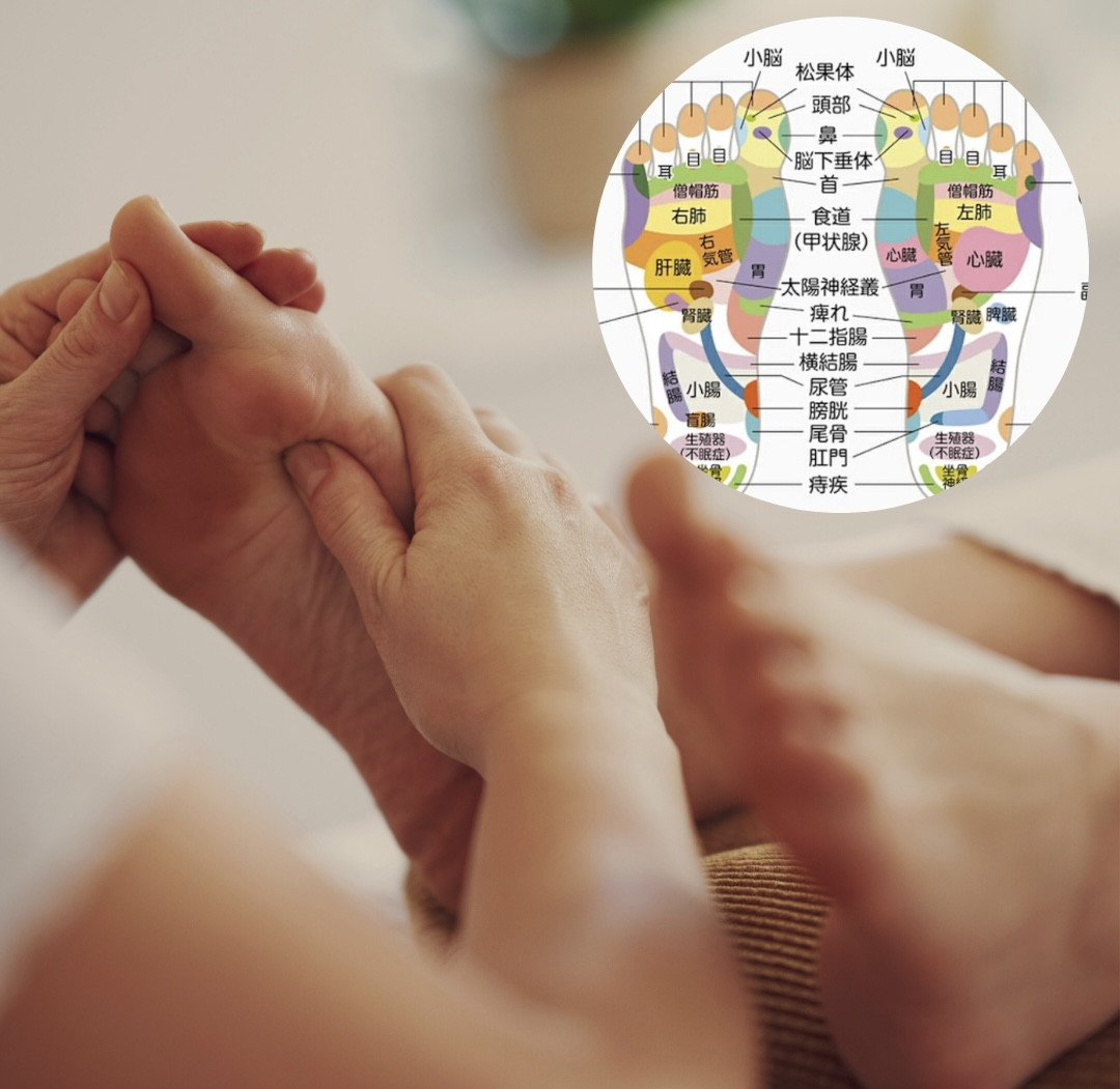 足裏診断とミニリフレ体験