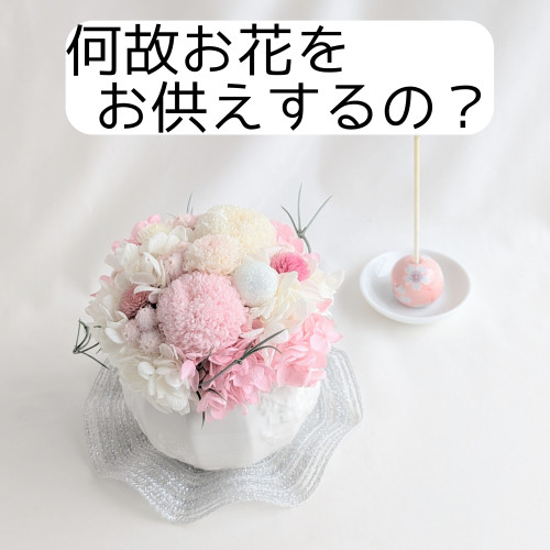 Q　何故お花をお供えするの？