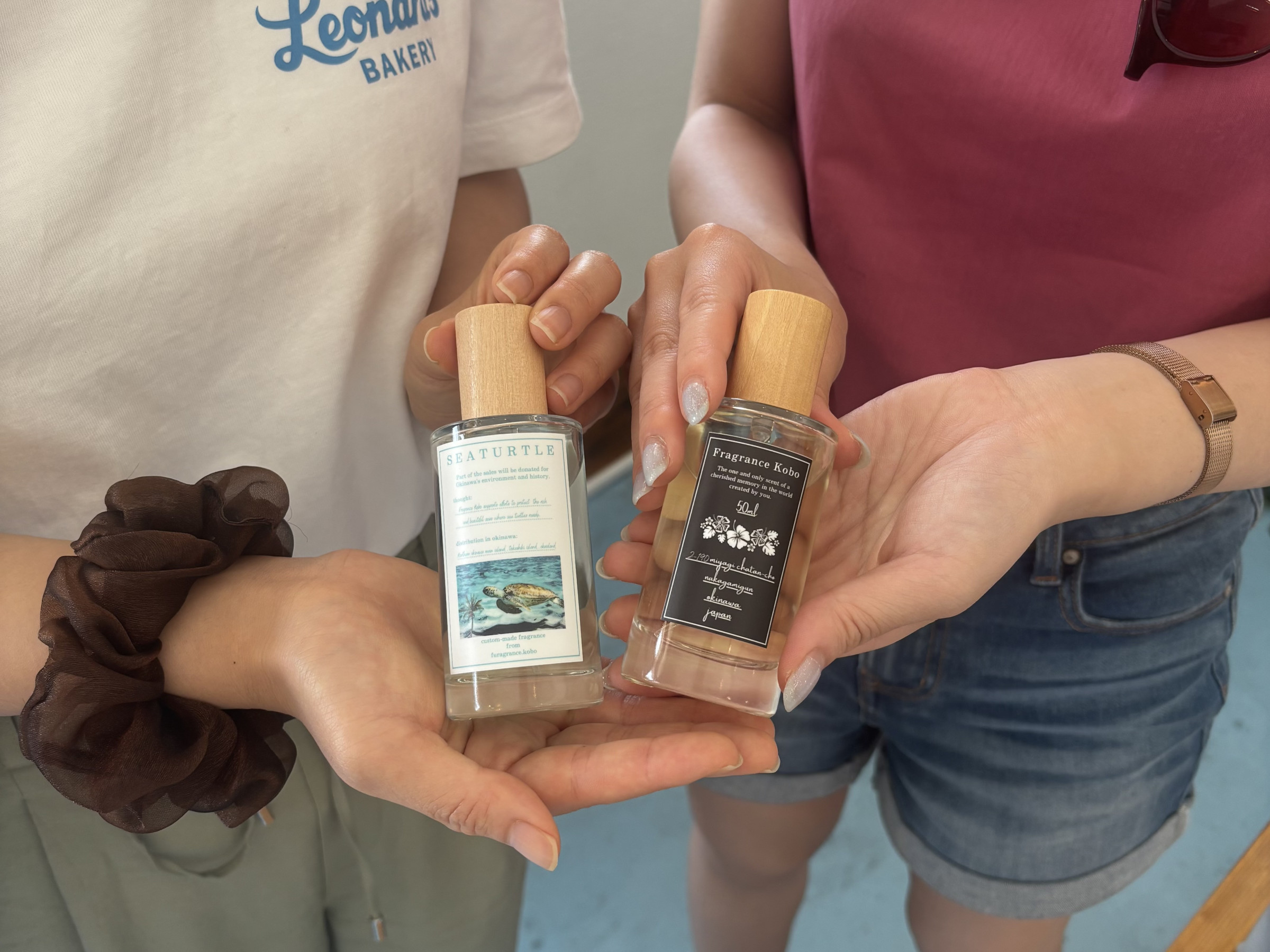 オーダーメイドフレグランス50ml 木製キャップ