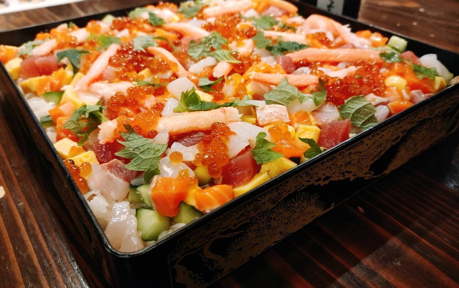 海鮮バラちらし