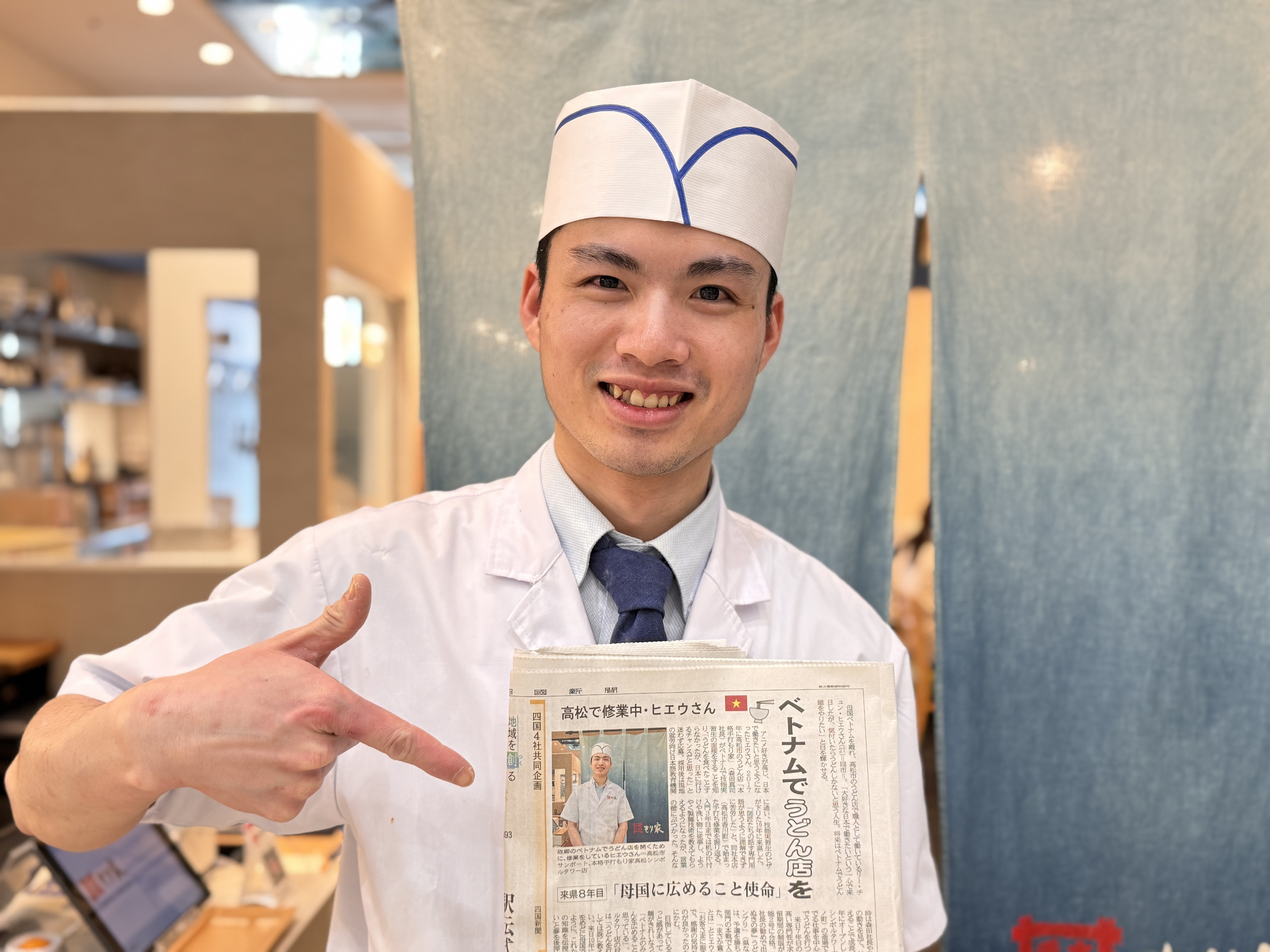 四国新聞にヒエウ君の記事が掲載！